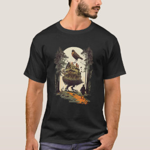 Camiseta Casa Andante sobre patas de pollo folklore eslavo 