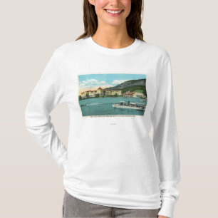 Camiseta Casa, anexo, y club náutico del Mt Kineo