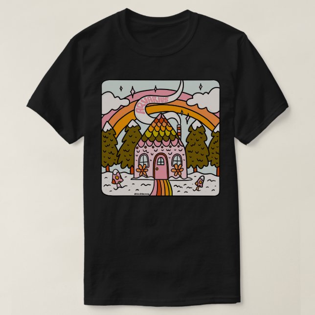 Camiseta Casa Aquarius Gingerbread (Diseño del anverso)