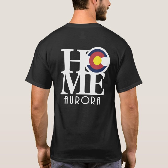 Camiseta CASA Auroracolorado (Reverso)