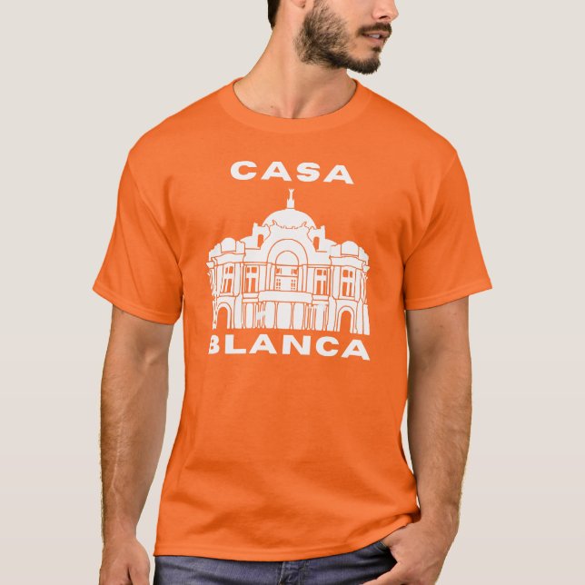 Camiseta Casa Blanca, Casa Blanca (Anverso)