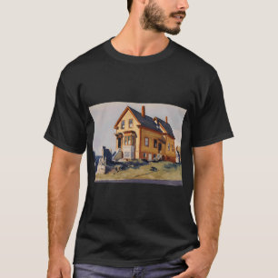 Camiseta Casa blanca con buhardilla Edward Hopper