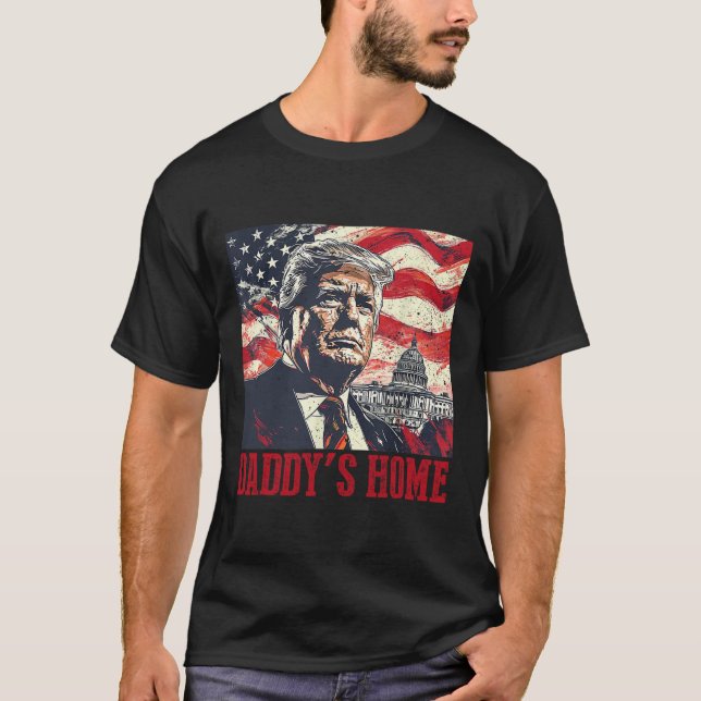 Camiseta Casa Blanca de Trump Daddys 2025 (Anverso)