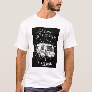 Camiseta Casa Blanca RV Es Donde Pertenezco A Tee