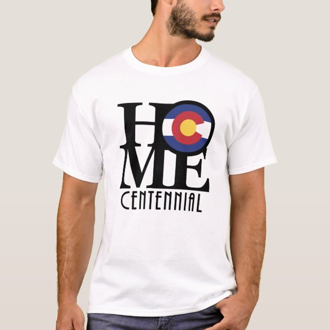 Camiseta CASA Centenario de Colorado (huella frontal) (Anverso)