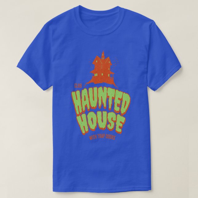 Camiseta Casa Club Haunted con trampa rs itysl (Diseño del anverso)