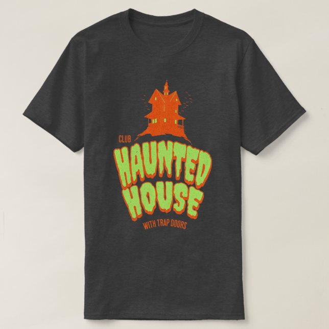 Camiseta Casa Club Haunted con trampa rs itysl (Diseño del anverso)