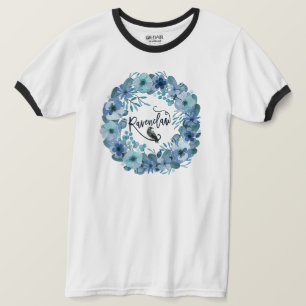 Camiseta Casa Cuervo Azul Inspirada en Ringer Vintage