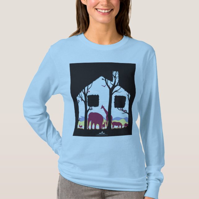Camiseta casa de animales (Anverso)