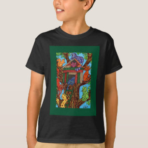 Camiseta Casa de árbol de gato