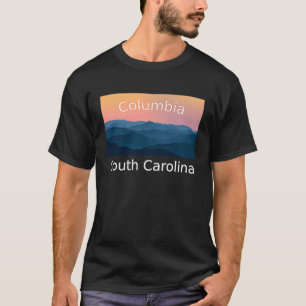 Camiseta Casa de atardecer de la montaña Columbia South Car