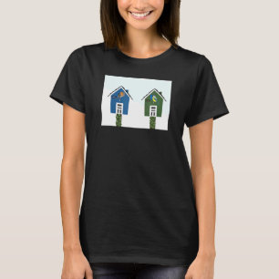 Camiseta Casa de aves Robin Blue Titmouse Bird Bird Birwatc