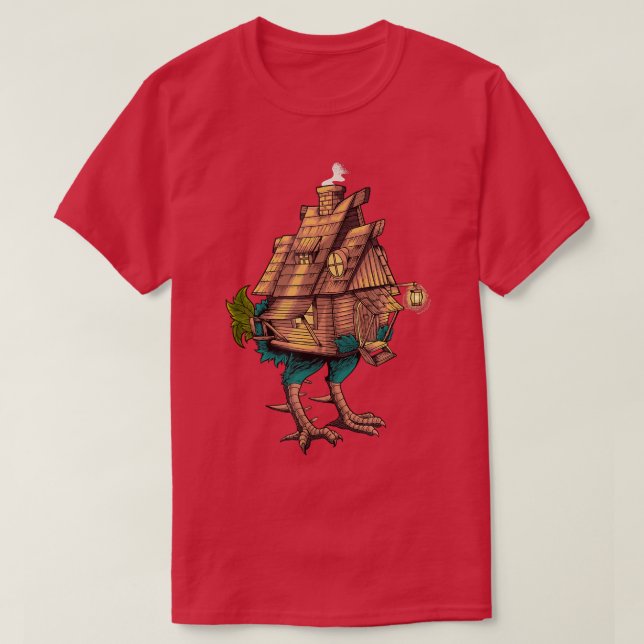 Camiseta Casa de Baba Yaga (Diseño del anverso)