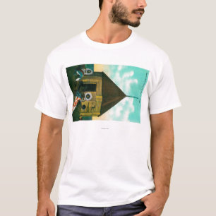 Camiseta Casa de bloque rusa en San Miguel, Alaska