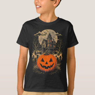 Camiseta Casa de Calabaza Espeluznante