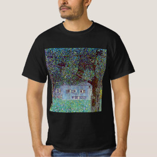 Camiseta Casa de campo en la Alta Austria, por Gustav Klimt