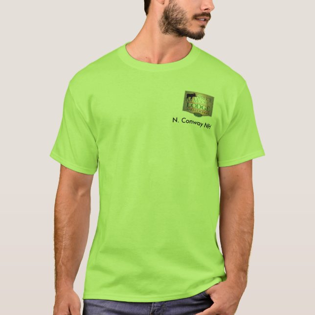 Camiseta Casa de campo Spruce de los alces (Anverso)