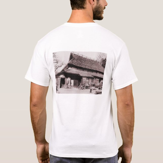 Camiseta Casa de campo tradicional de Mimasaka (Reverso)