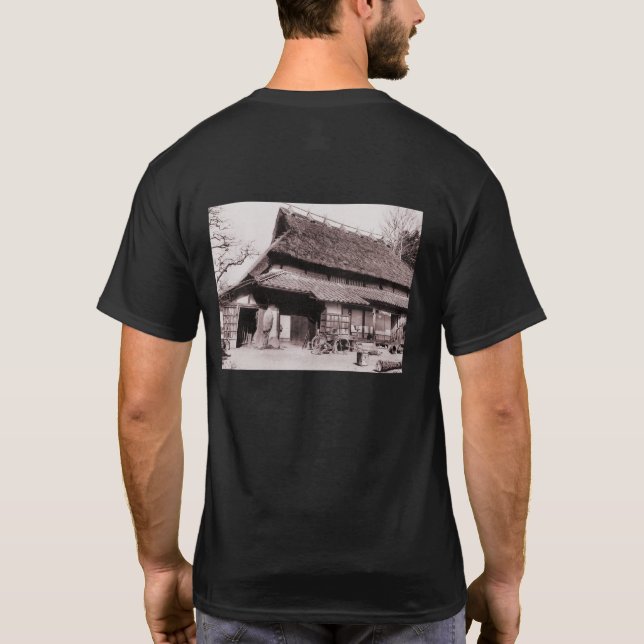 Camiseta Casa de campo tradicional de Mimasaka (Reverso)