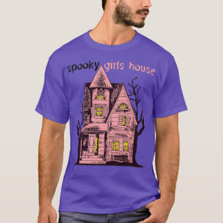 Camiseta casa de chicas espeluznantes
