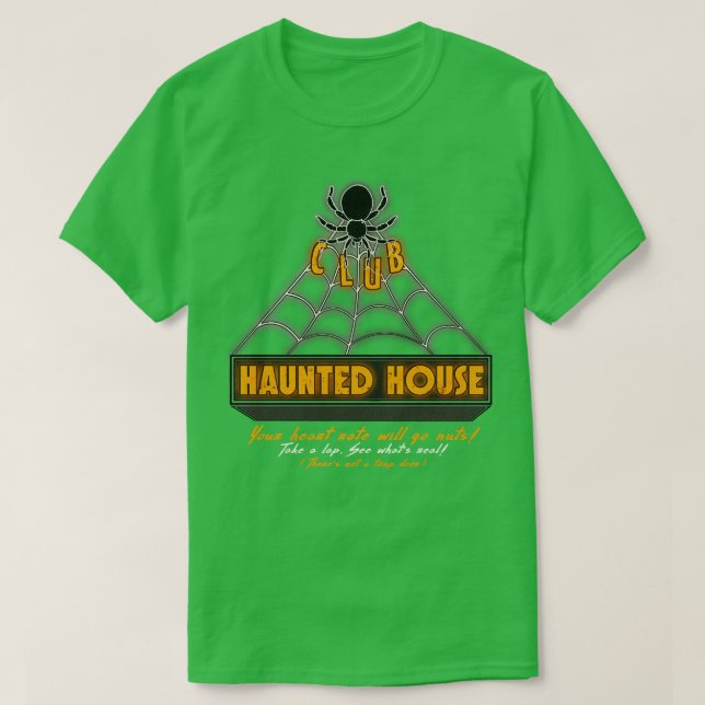 Camiseta Casa de Club Haunted (Diseño del anverso)