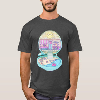 Camiseta Casa de comidas retro de bolsillo regalo retro