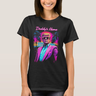 Camiseta Casa de Daddys divertida Casa Blanca Retr Trump Pi