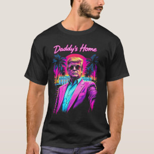 Camiseta Casa de Daddys divertida Casa Blanca Retr Trump Pi
