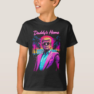 Camiseta Casa de Daddys divertida Casa Blanca Retr Trump Pi