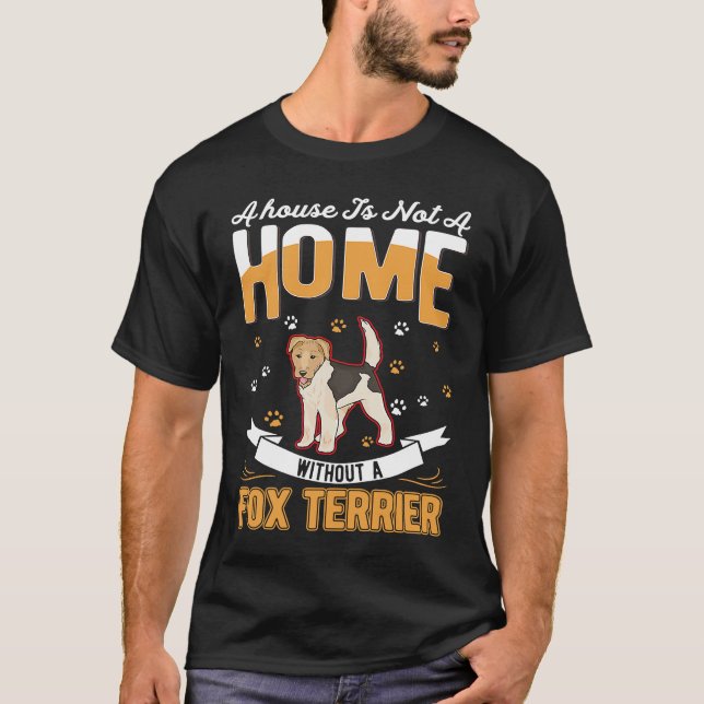 Camiseta Casa de Fox Terrier (Anverso)