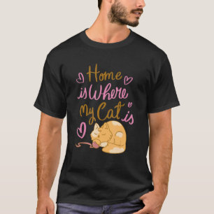 Camiseta Casa de gatitos Casa de gatos Alquiler de gatos Du