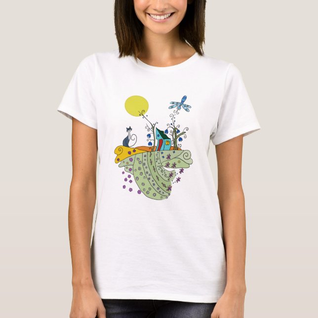 Camiseta Casa de gato (Anverso)