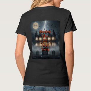 Camiseta Casa de Halloween con Frankie, Gris Oscuro