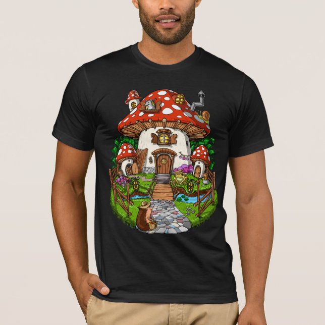 Camiseta Casa de hongos (Anverso)