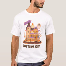 Camiseta Casa de Jengibre Embrujada de Halloween