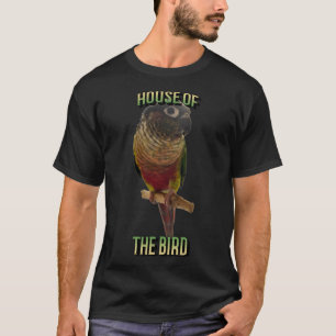 Camiseta Casa De La Ave Verde Cheek Conure Parrot Amor de