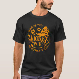 Camiseta Casa De La Bruja Malvada Y Su Paquete De Perro Div