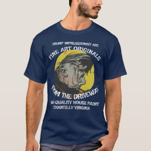 Camiseta Casa de la calzada del arte original pinta Trump