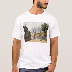 Camiseta Casa de la carta del cuadrado, de la "historia del
