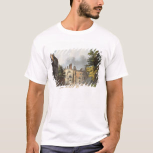 Camiseta Casa de la carta del cuadrado, de la "historia del