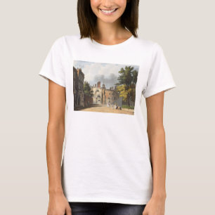 Camiseta Casa de la carta del cuadrado, de la "historia del