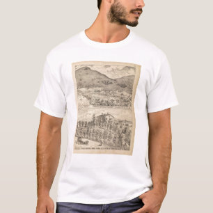 Camiseta Casa de la cascada en el lago Dunmore