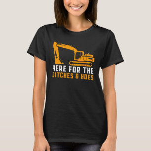 Camiseta Casa de la construcción de la excavadora de excava