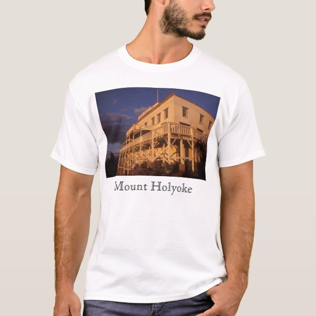 Camiseta Casa de la cumbre del Monte Holyoke (Anverso)