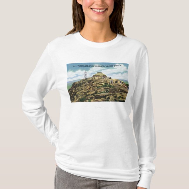 Camiseta Casa de la cumbre, opinión de la torre de los (Anverso)