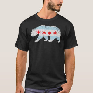 Camiseta Casa de la familia de trasplante de bandera de Chi