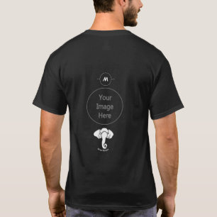 Camiseta Casa de la familia Elephant Blanco Dirección Repub