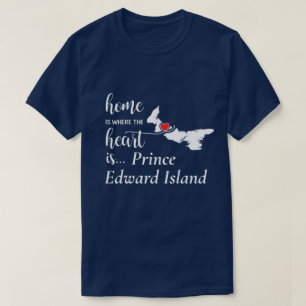 Camiseta Casa de la Isla del Príncipe Eduardo es donde est