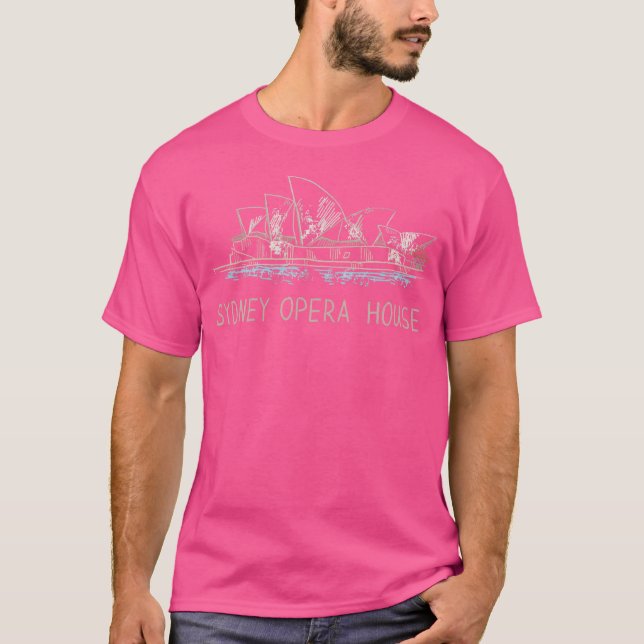 Camiseta Casa de la Ópera de Sídney (Anverso)