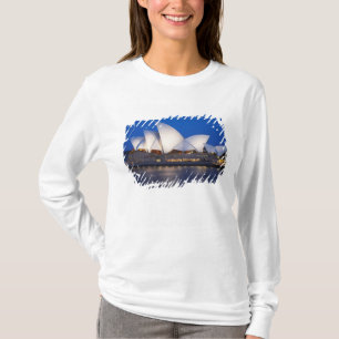 Camiseta Casa de la Ópera de Sydney de Noche, Sydney, Nueva